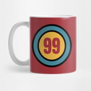 The number 99 - ninety nine - ninety ninth - 99th Mug